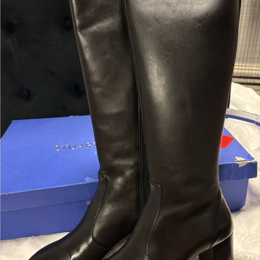 Stuart Weitzman Black Over the Knee Boots